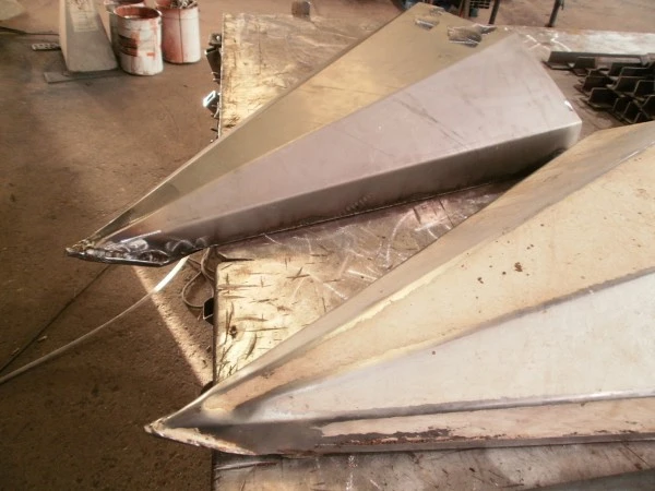Fabrication d'un bec cueilleur à l'identique du modèle